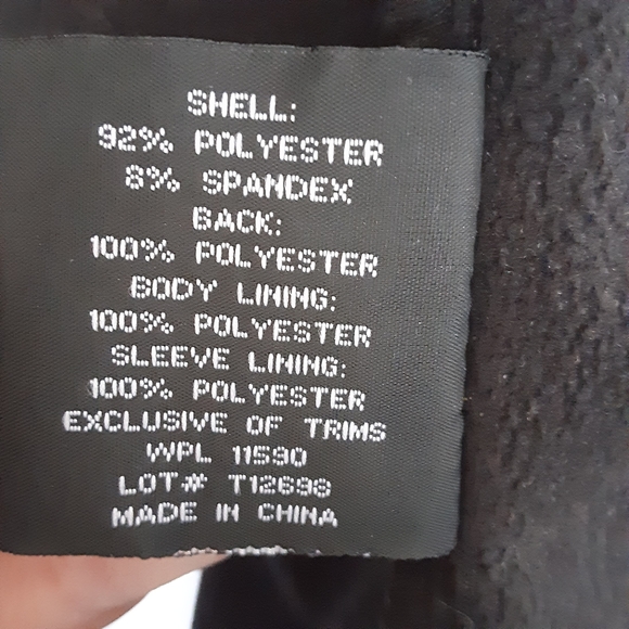 32 DEGREES WEATHERPROOF SOFTSHELL ZIP JACKET BLACK MENS SIZE XXL   NWOT - Picture 11 of 12